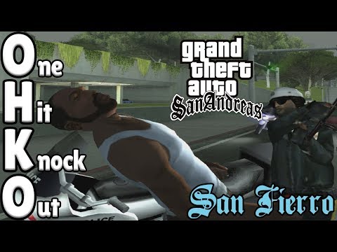 GTA San Andreas - ONE HP SPEEDRUN - San Fierro