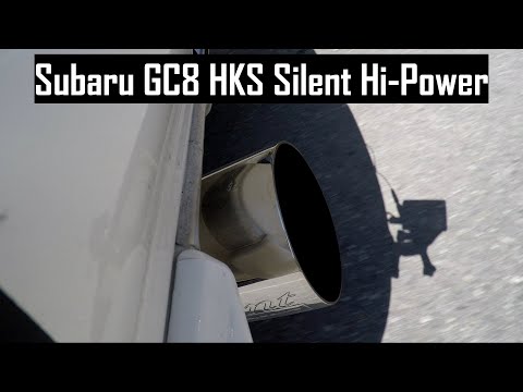 Subaru Impreza GC8 - HKS Silent Hi-Power: A proper Sound Video [1440p]