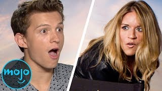 &quot;Spider-Man: Far From Home&quot; Cast Reacts to Meeting WatchMojo - FULL Interview