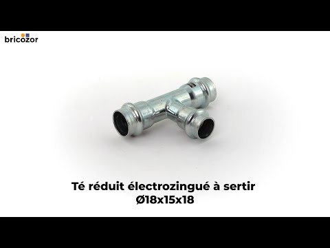 Té égal femelle à sertir VIEGA