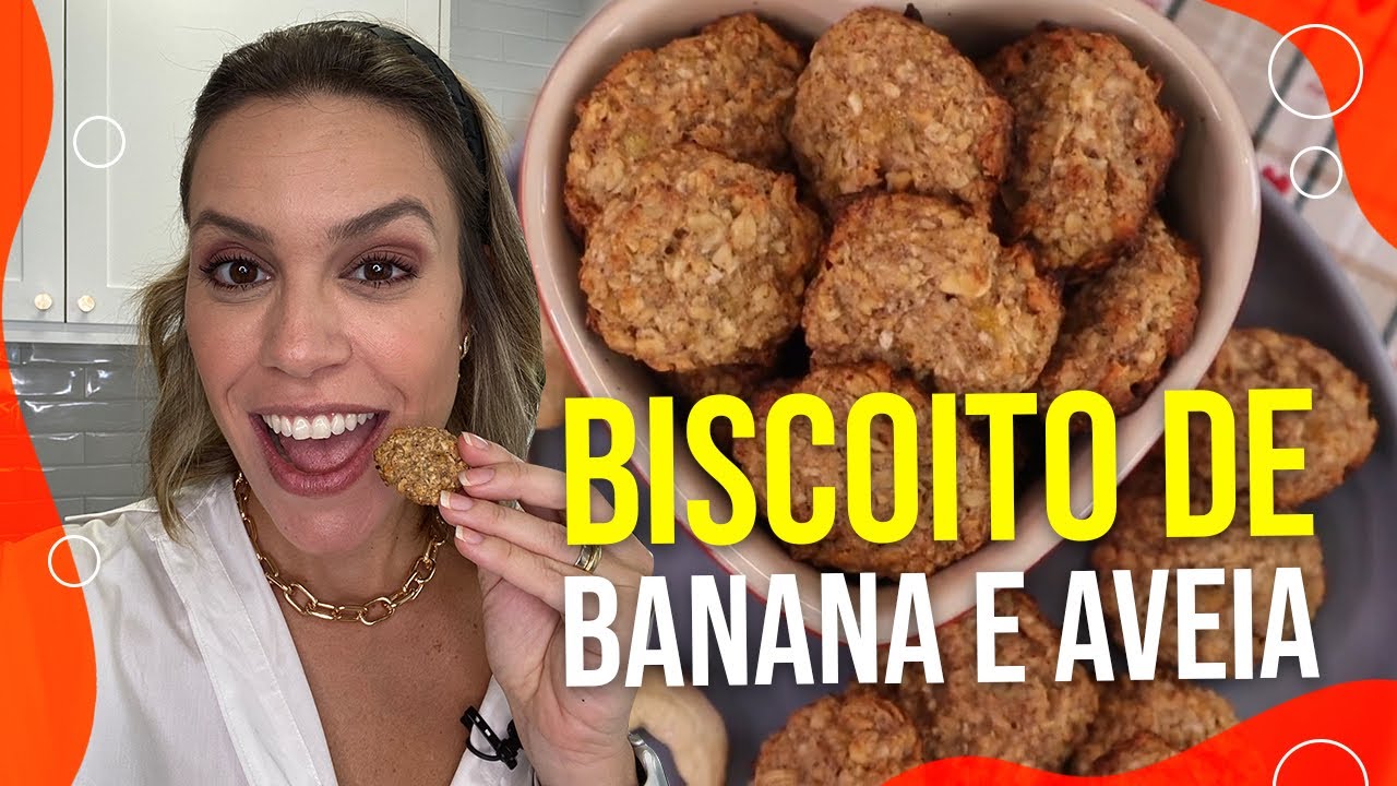 COOKIE DE BANANA E AVEIA PARA BEBÊS E CRIANÇAS | DEB COZINHA | Go Deb