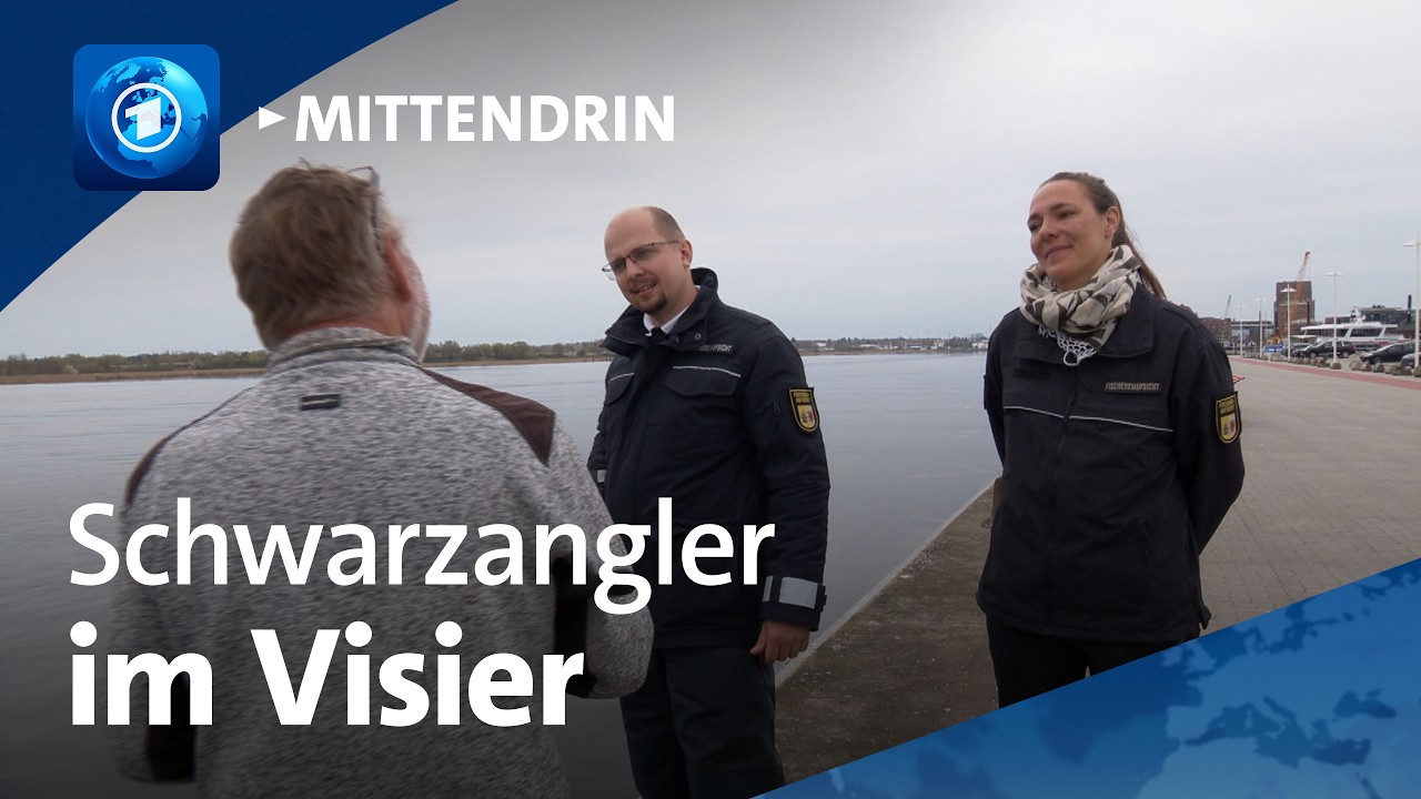 Rostock: Unterwegs mit der Fischereiaufsicht l tagesthemen mittendrin