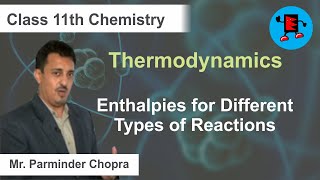 CBSE Class 11 Chemistry Thermodynamics Enthalpies for Different Tyoes of Reactions |Extraminds