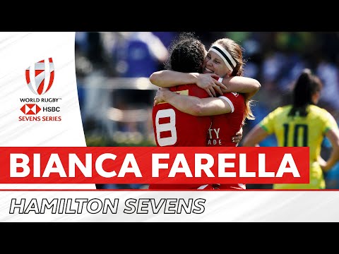 Farella becomes 2nd women's player to score 150 tries