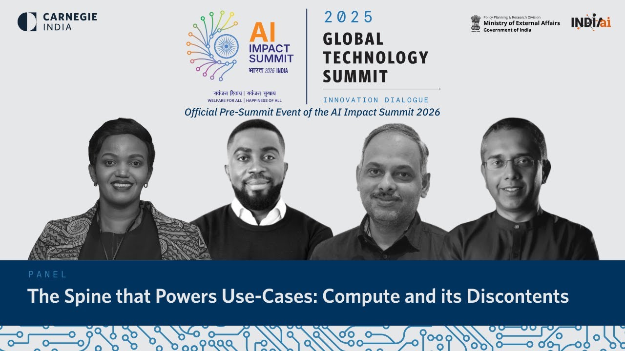 The Spine that Powers Use-Cases: Compute and its Discontents #GTSInnovationDialogue #AIImpactSummit