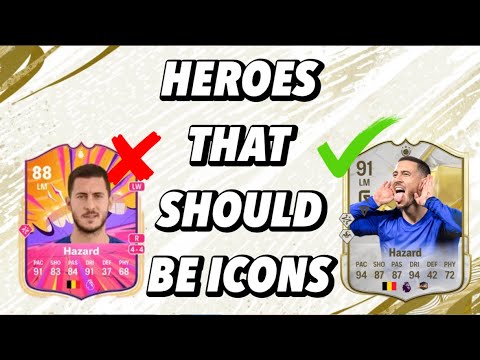 FIFA HEROES THAT SHOULD BE ICONS
