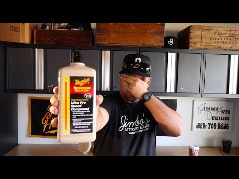 MEGUIARS M110 FIRST LOOK AND ROTARY TEST