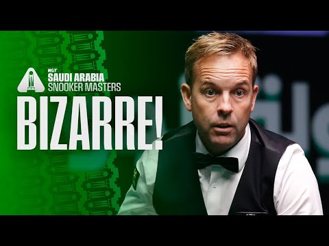 BIZARRE FRAME! | Ali Carter vs Neil Robertson | 2025 Saudi Arabia Snooker Masters