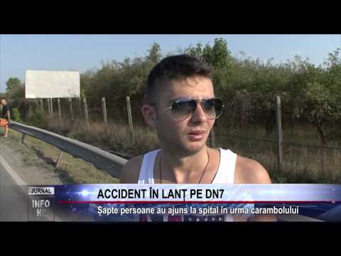 ACCIDENT ÎN LANȚ PE DN7