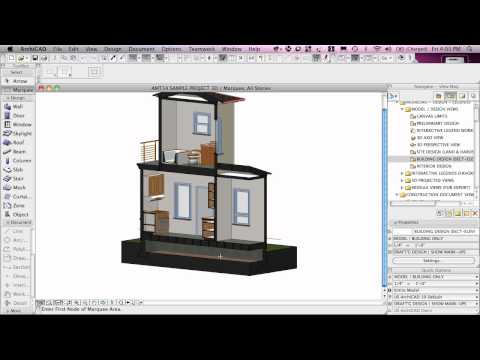 ArchiCAD Tutorial | Project Map vs. View Map