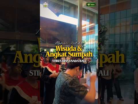 THE DAY - WISUDA DAN ANGKAT SUMPAH STIKES BINA USADA