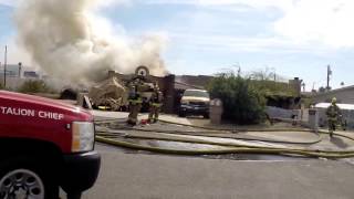 preview picture of video 'Lake Havasu City, AZ - Housefire on Stingray Lane'