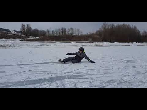 Langweid See, schlittschuhe fahren