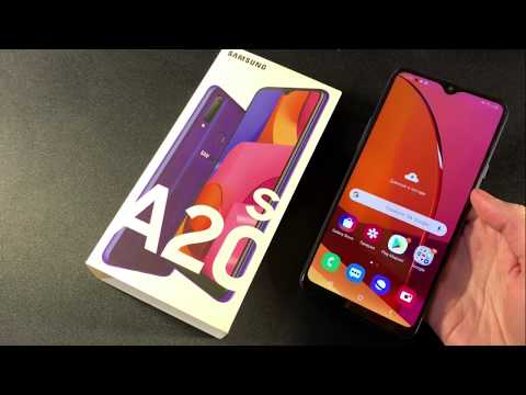 Смартфон Samsung Galaxy A20s 32Gb красный - Видео