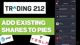 How To Import Your Existing Shares Into Investment Pies Using Trading 212