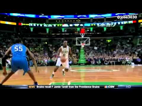 Jeff Green Poster Dunk Over Nikola Vucevic -  Magic @ Celtics 2/1/2013