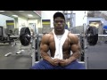 Chest workout-Donte Franklin