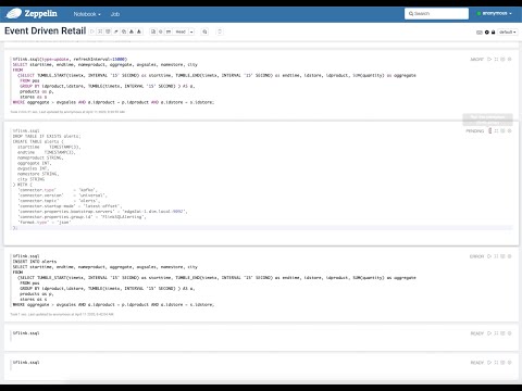 FlinkSQL create new stream
