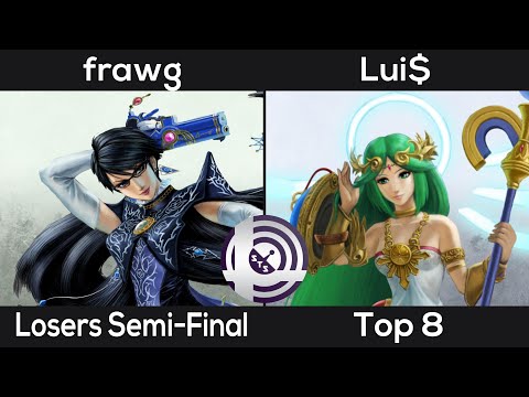 frawg (Bayonetta) vs Lui$ (Palutena) - EugeneBound Losers Semi-Final Smash Ultimate Tournament