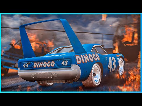 *CRAZY* Cars King Dinoco Crashes Ep.11 – GTA 5