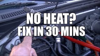 How to Flush a Heater Core  Easy and QUICK