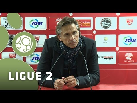 Conférence de presse Nîmes Olympique - Chamois Niortais (3-2) - 2014/2015