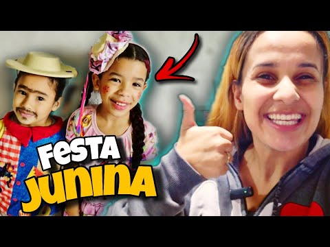 WE WENT TO THE SCHOOL'S JUNE PARTY TO SEE MARIA AND JOÃO DANCE