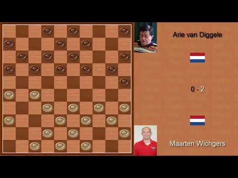 Maarten Wichgers (NED) - Arie van Diggele (NED). WorldCup.  RotterDamsOpen ZHDB 2019.