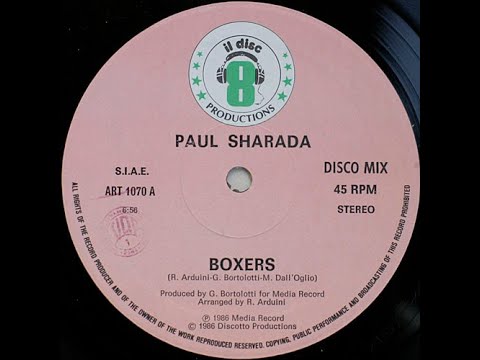 Paul Sharada - Boxers (Vocal) Italo Disco 1986