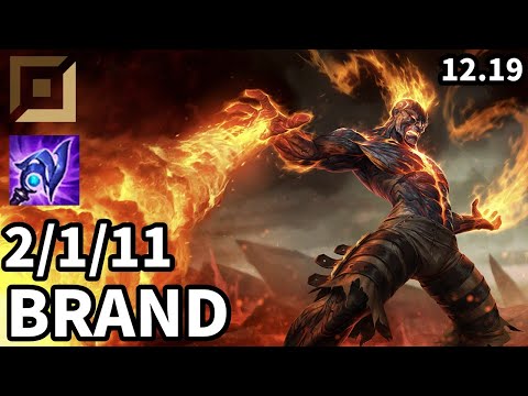 Brand Bot vs Kai'Sa - Ranked Master - Patch KR 12.19