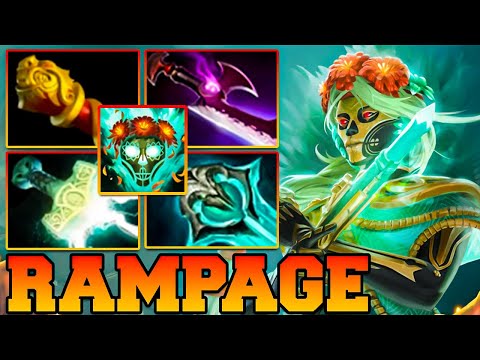 Muerta Dota 2 Carry Rampage Pro Gameplay Guide Build 7.33