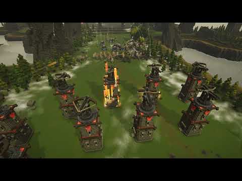 Ballista Tower barrage at work!