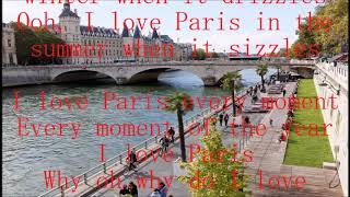 Dean Martin – I Love Paris  with  lyrics