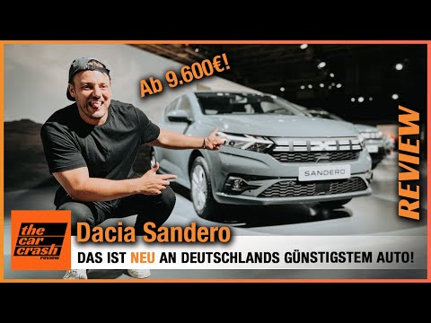 Dacia Sandero im Test (2022) Das ist NEU an Deutschlands günstigstem Auto ab 9.600€! Review | Preis