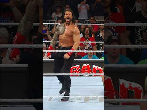 Roman Reigns had been waiting to do this for a long time ☝️😤