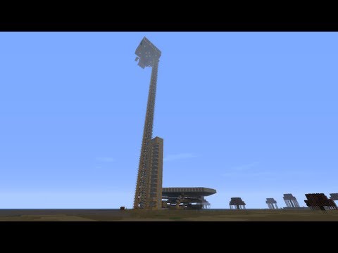 101m4n - Minecraft - Witch farm with item elevator and automatic storage!