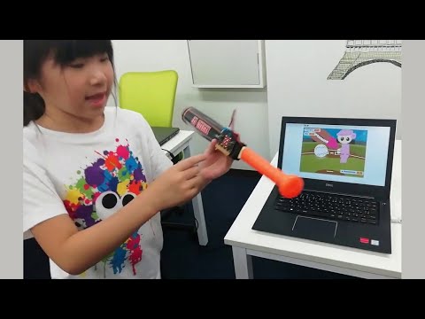 マイクロビット版 リアル野球盤ゲーム（生徒作品）