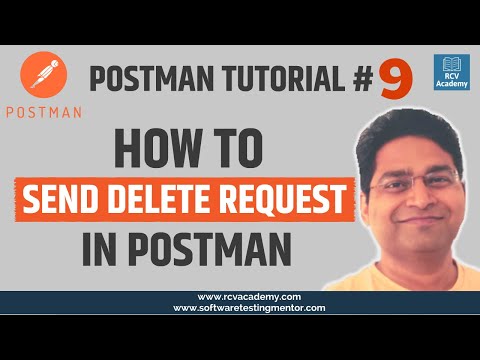 Postman Tutorial 9 How to Send DELETE Request in Postman