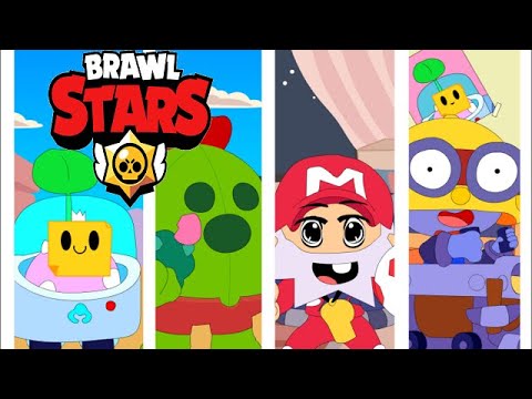 BRAWL STARS BEST ANIMATION & FUNNY MOMENTS COMPILATION #1