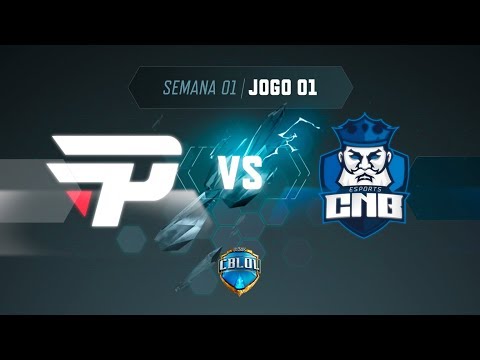 CBLoL 2019: 2ª Etapa - Fase de Pontos | paiN Gaming x CNB (Jogo 1)