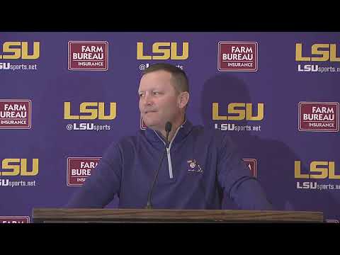 Video: 2022 LSU Baseball Media Day Press Conference With Jay Johnson