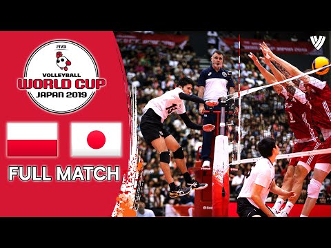 Poland 🆚 Japan - Full Match | Men’s Volleyball World Cup 2019
