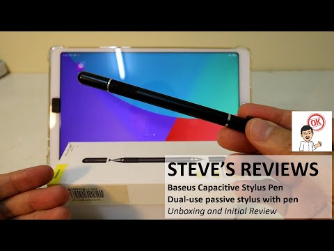 Baseus 2-in-1 Capacitive Stylus Pen for Mobile / Tablet - Unboxing and Review