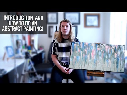 Youtube video: Introduction and how to paint abstract! – Callum Warren