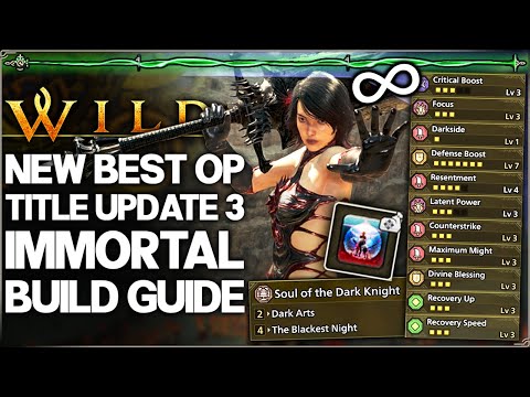 Monster Hunter Wilds - New Best OP Immortal Build - NEVER Cart & Highest Damage - All Weapons Omega!