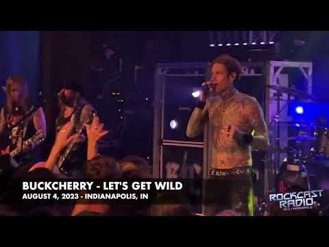 Buckcherry does "Let's Get Wild" in Indianapolis at The Vogue on August 4, 2023