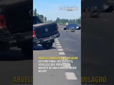 Tragedia en la Ruta 22: Cuatro muertos en un choque que conmocionó a Río Negro