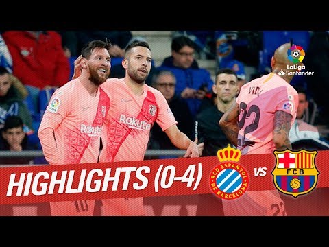 RCD Real Club Deportivo Espanyol Barcelona 0-4 FC ...