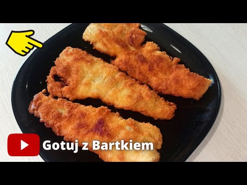 Crispy and golden FRIED FISH - POLLOCK