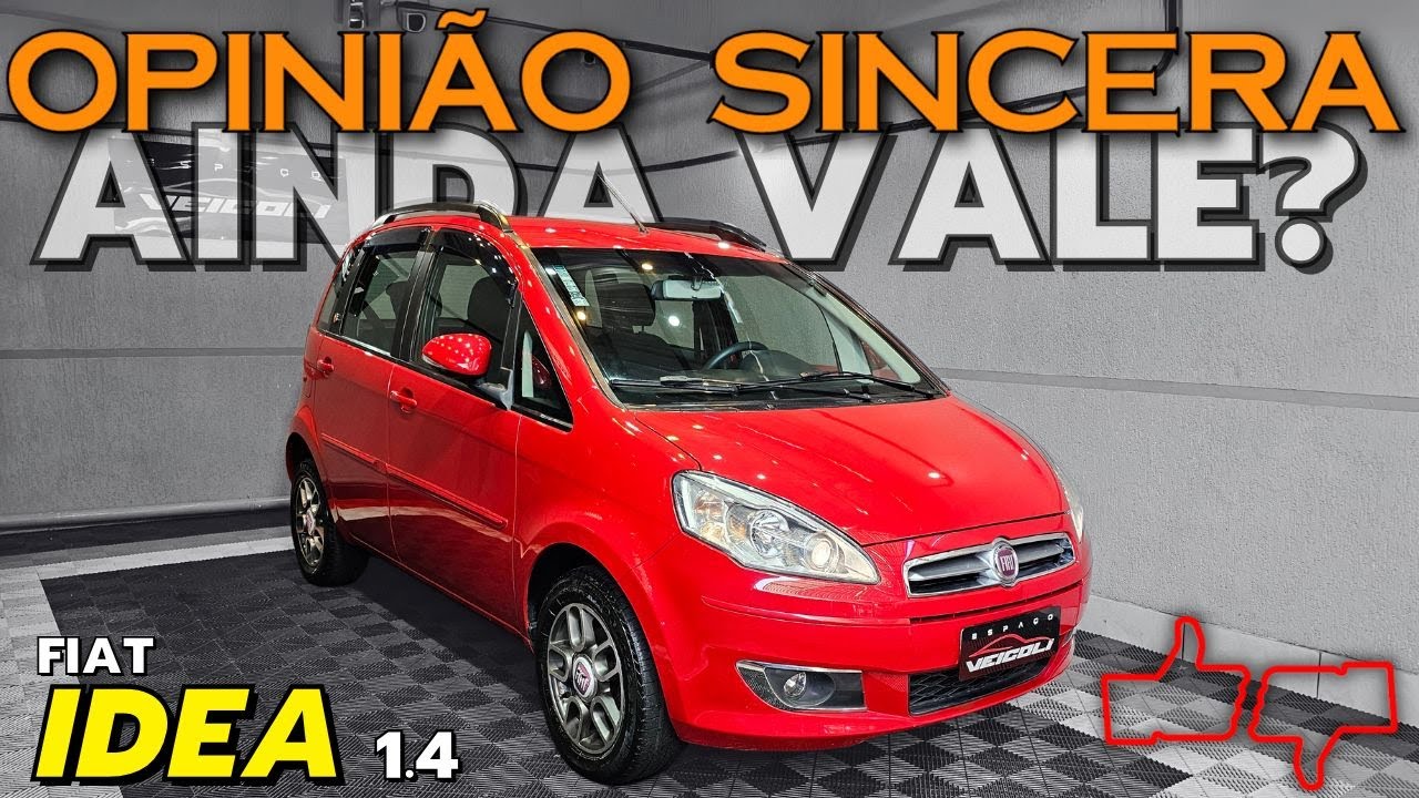 Fiat IDEA 1.4: Ainda VALE a PENA? Grande e BARATO para FAMÍLIA. Preço, consumo, PROBLEMAS. Avaliação
